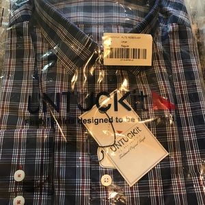 Untuckit L NWT long sleeve button up